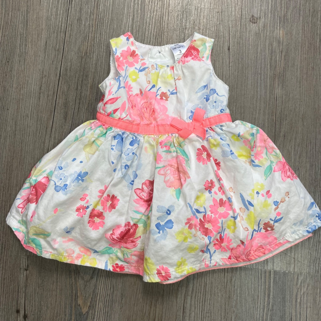 Floral Carters Summer Dress, 3M