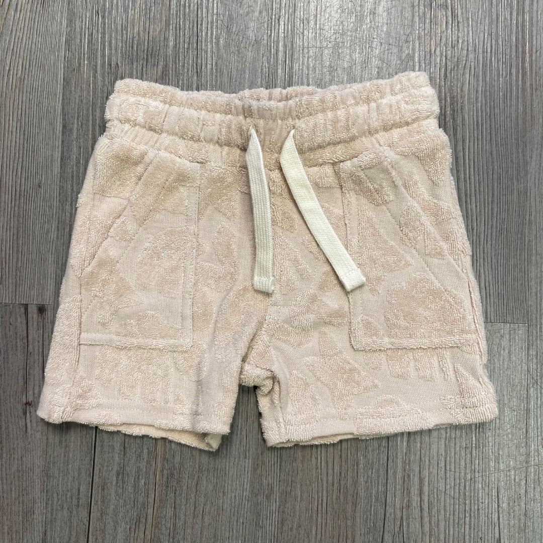 Pattern Play Wilson & Frenchy Organic Terry Short, 0-3M