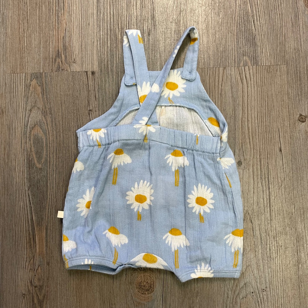 Daisy Floral Wilson & Frenchy Organic Crinkle Bodysuit, 0-3M