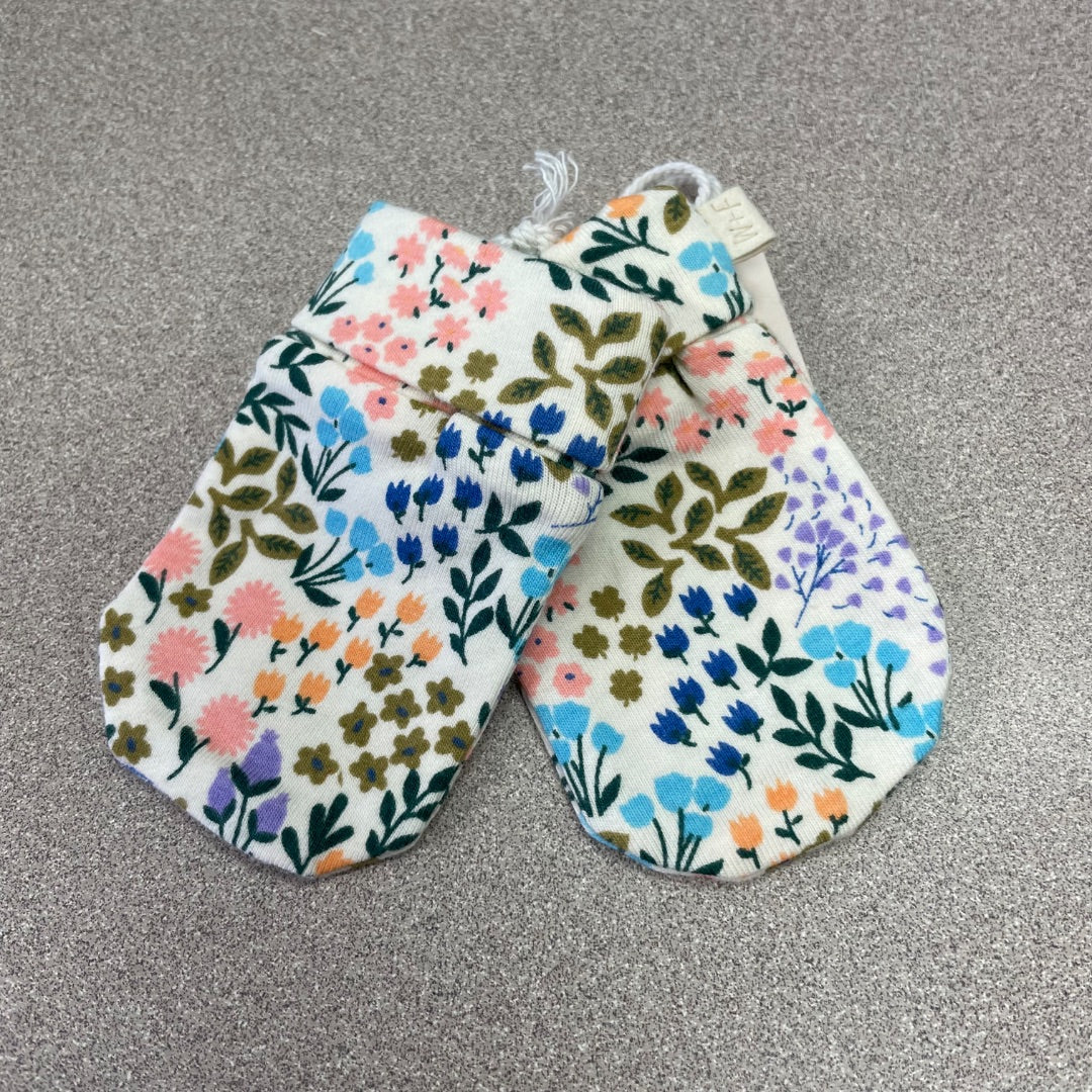 Tiny Bloom Wilson & Frenchy Organic Baby Mittens, One Size