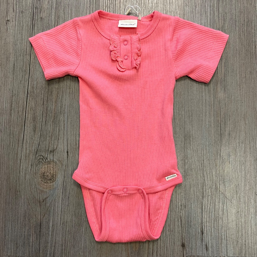 Coral Minymo Rib Bodysuit, 3M