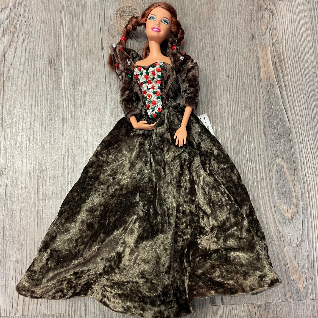 Multi Colour Mattel Velvet Barbie, 11 inch