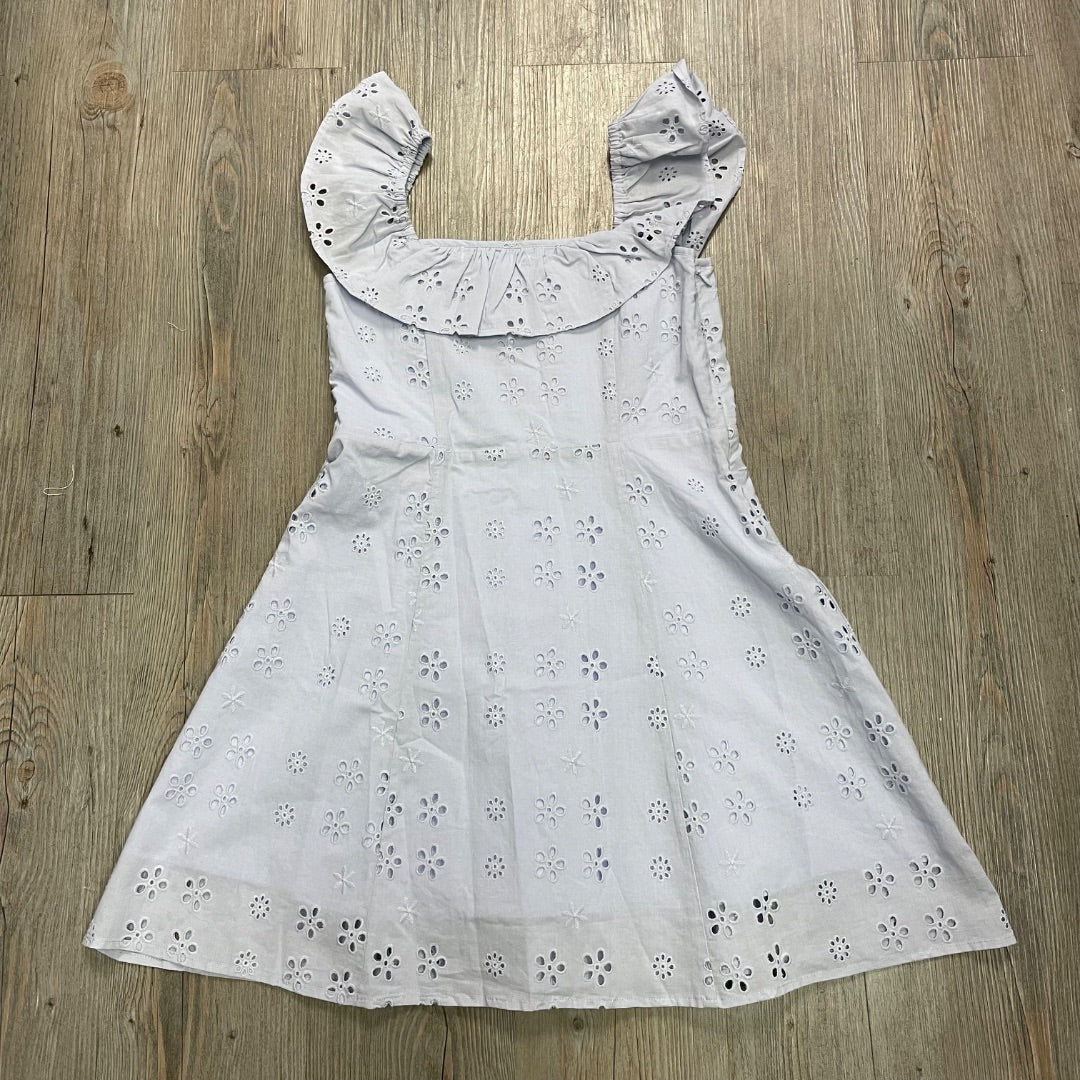 Periwinkle Rylee + Cru Bianca Mini Dress, 12Y