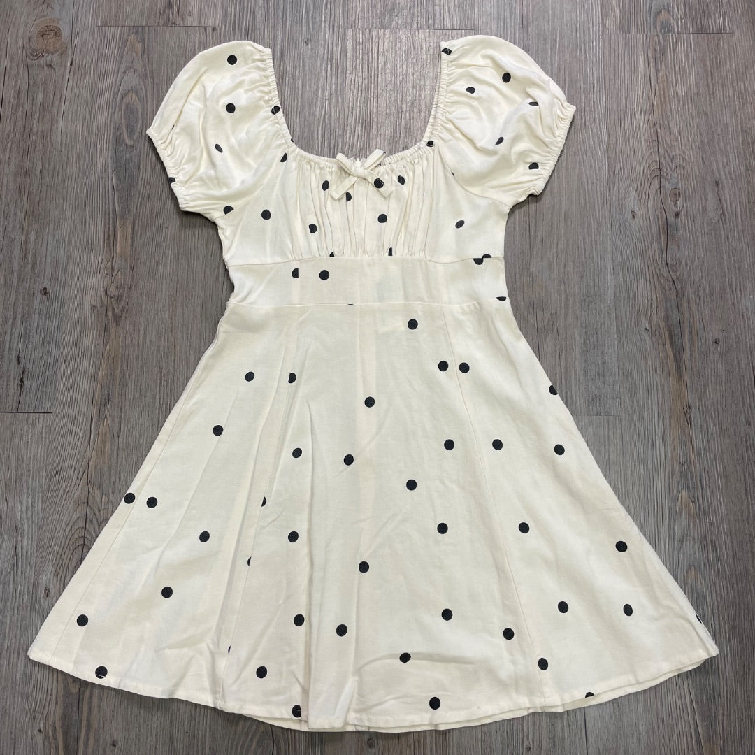 Polka Dot Teen Rylee + Cru Ivy Dress, 12Y