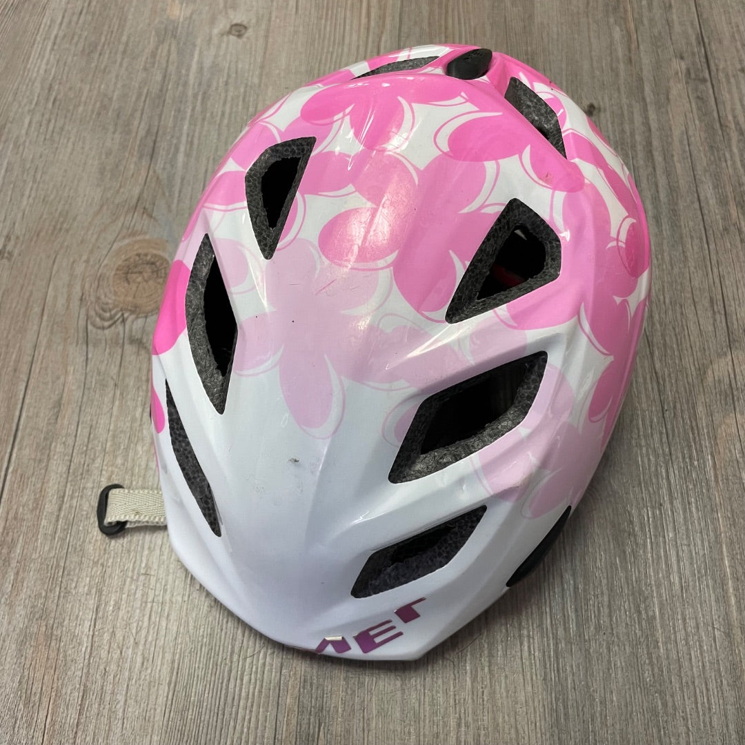 Pink Met Bike Helmet, 46-53CM