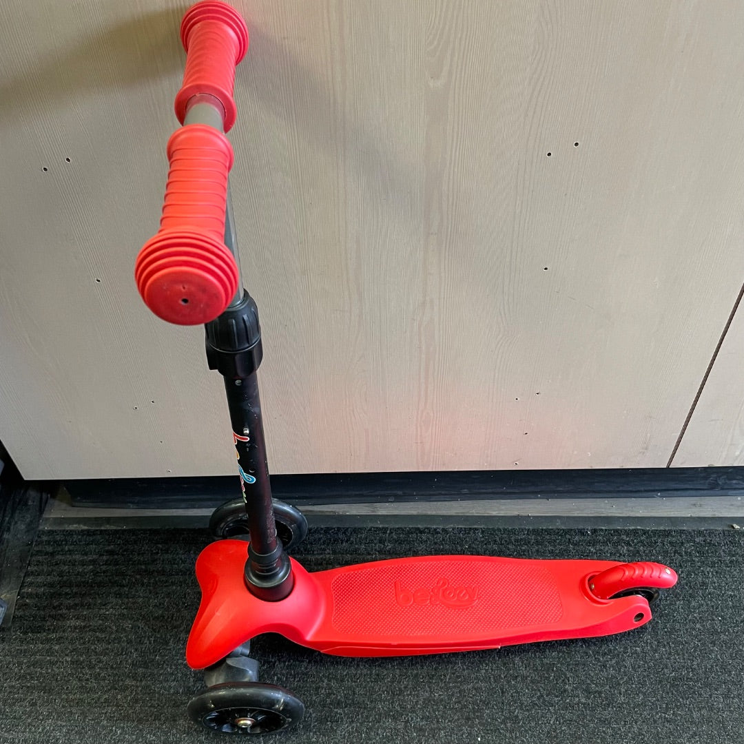 Red Beleev Kids Scooter, 4-5Y