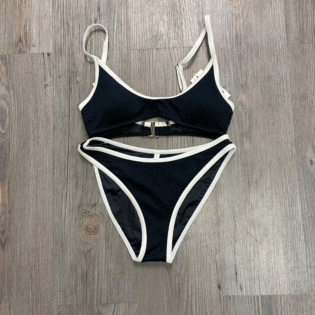 Black Rylee + Cru Cora Bikini Set, 12Y