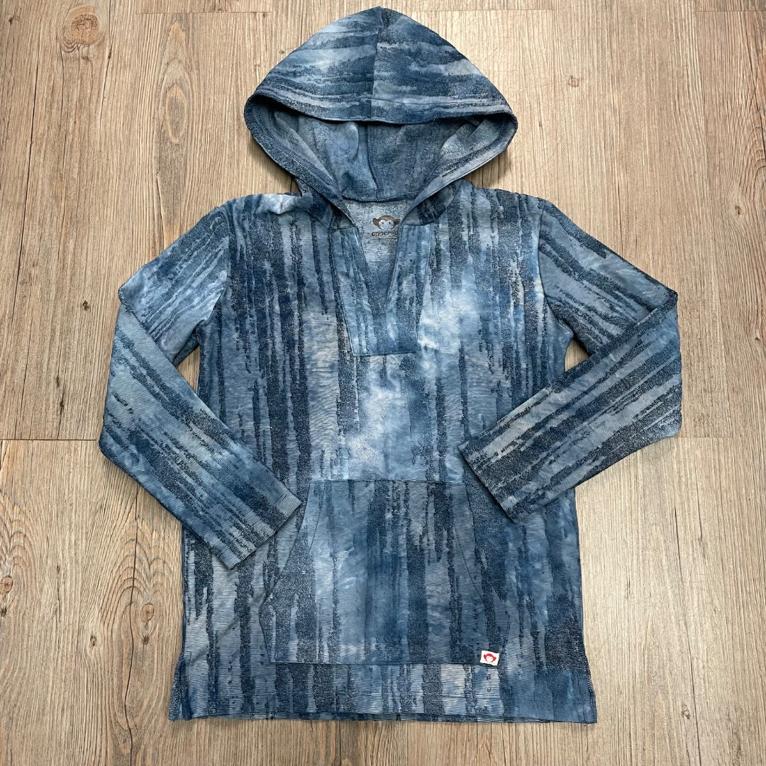 White Appaman Waterfall Baja Pullover, 6Y