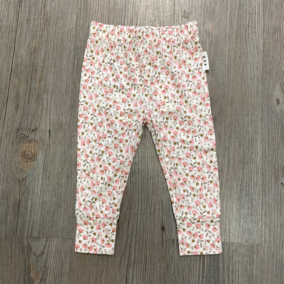 Ditsy Floral Hux Baby Legging, 3-6M