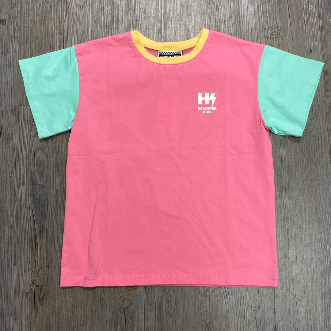 Flushed Pink Headster Napolitan T-Shirt, 6Y