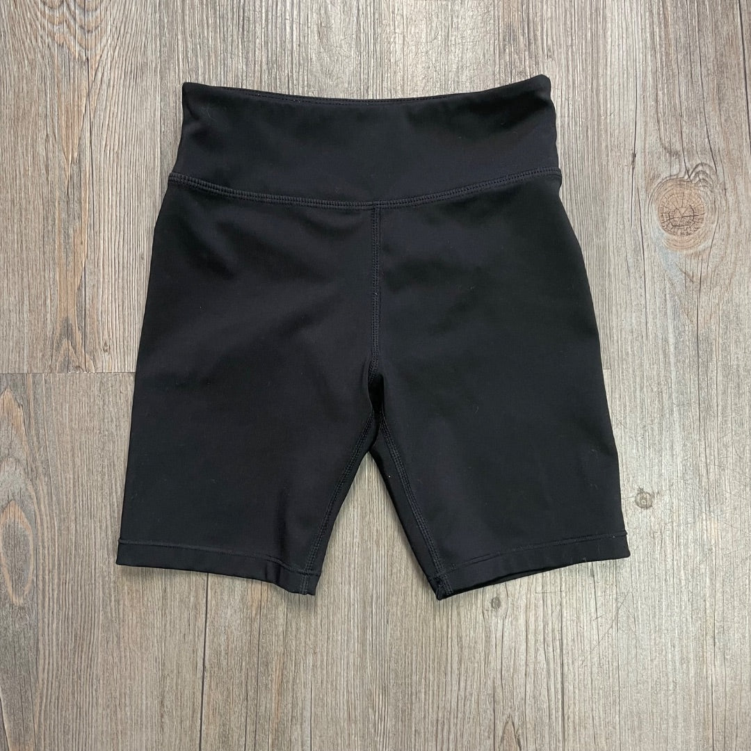 Black H&M Bike Shorts, 4-6Y