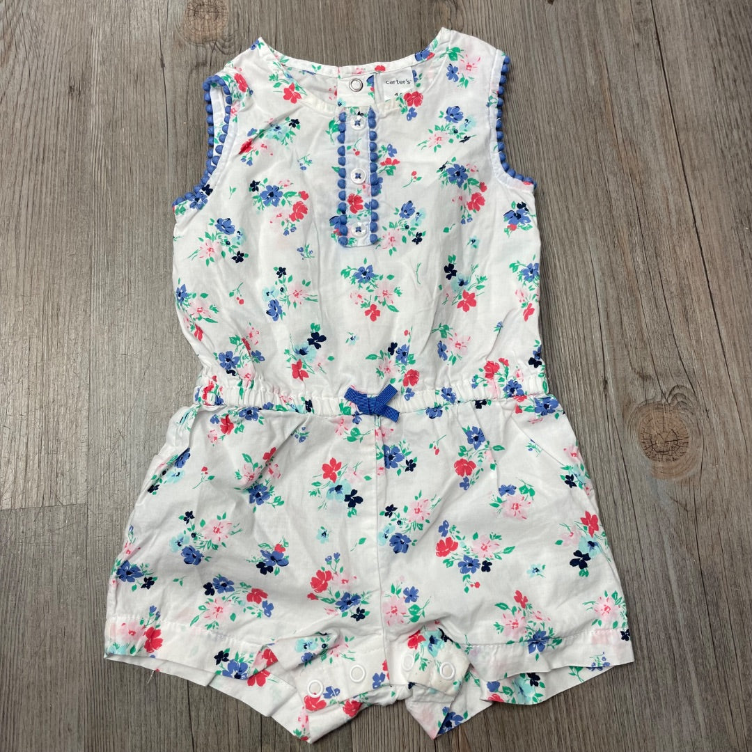 Floral Carters Romper, 18M