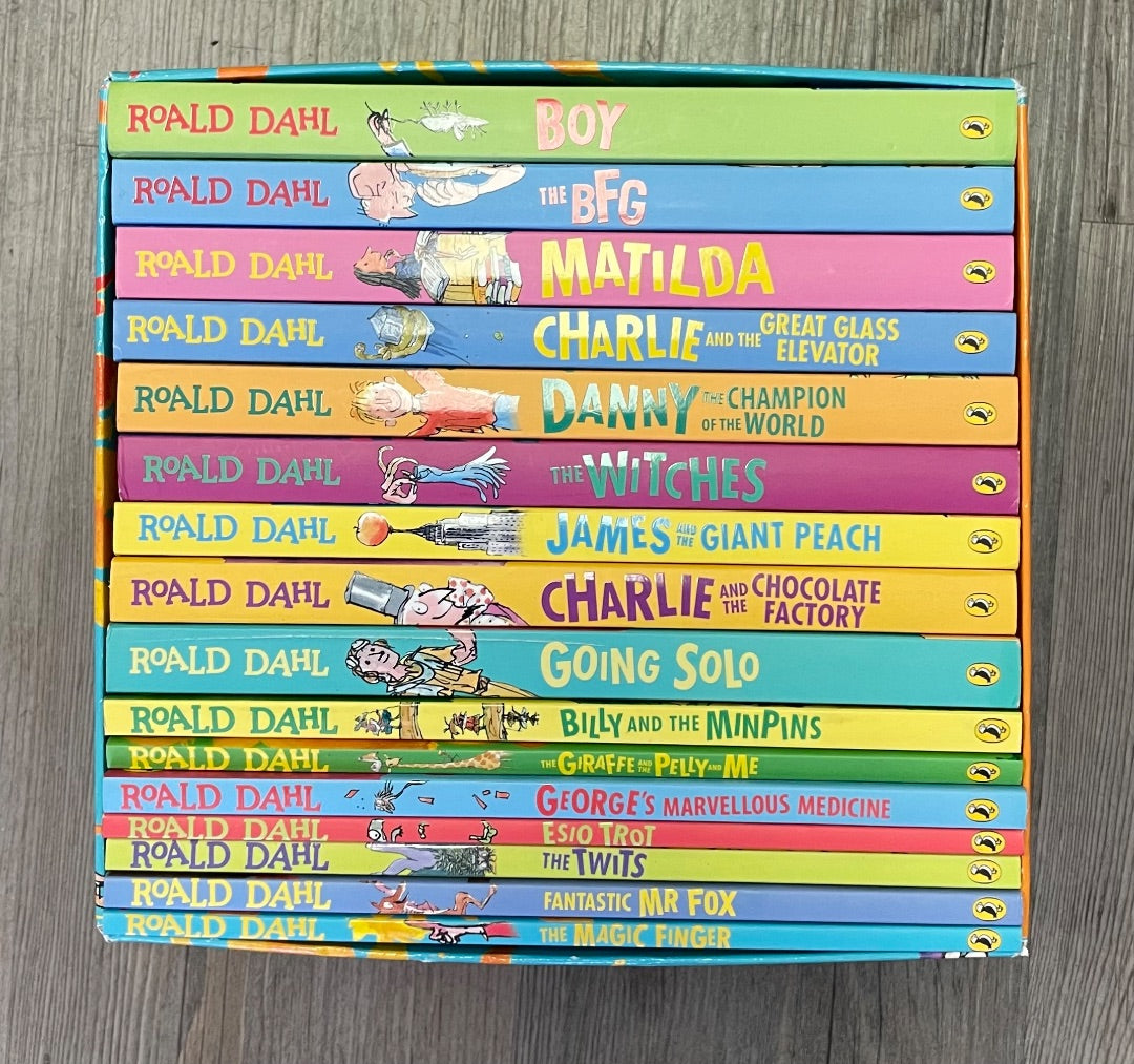 multi colour Roald Dahl book Collection Roald Dahl Book, Paperback
