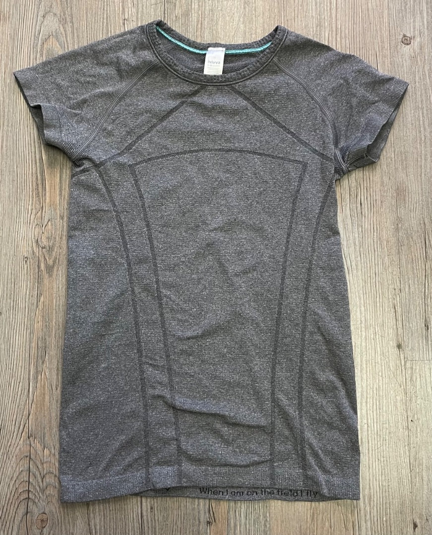 Grey Ivviva Stretch Active Tee, 10Y