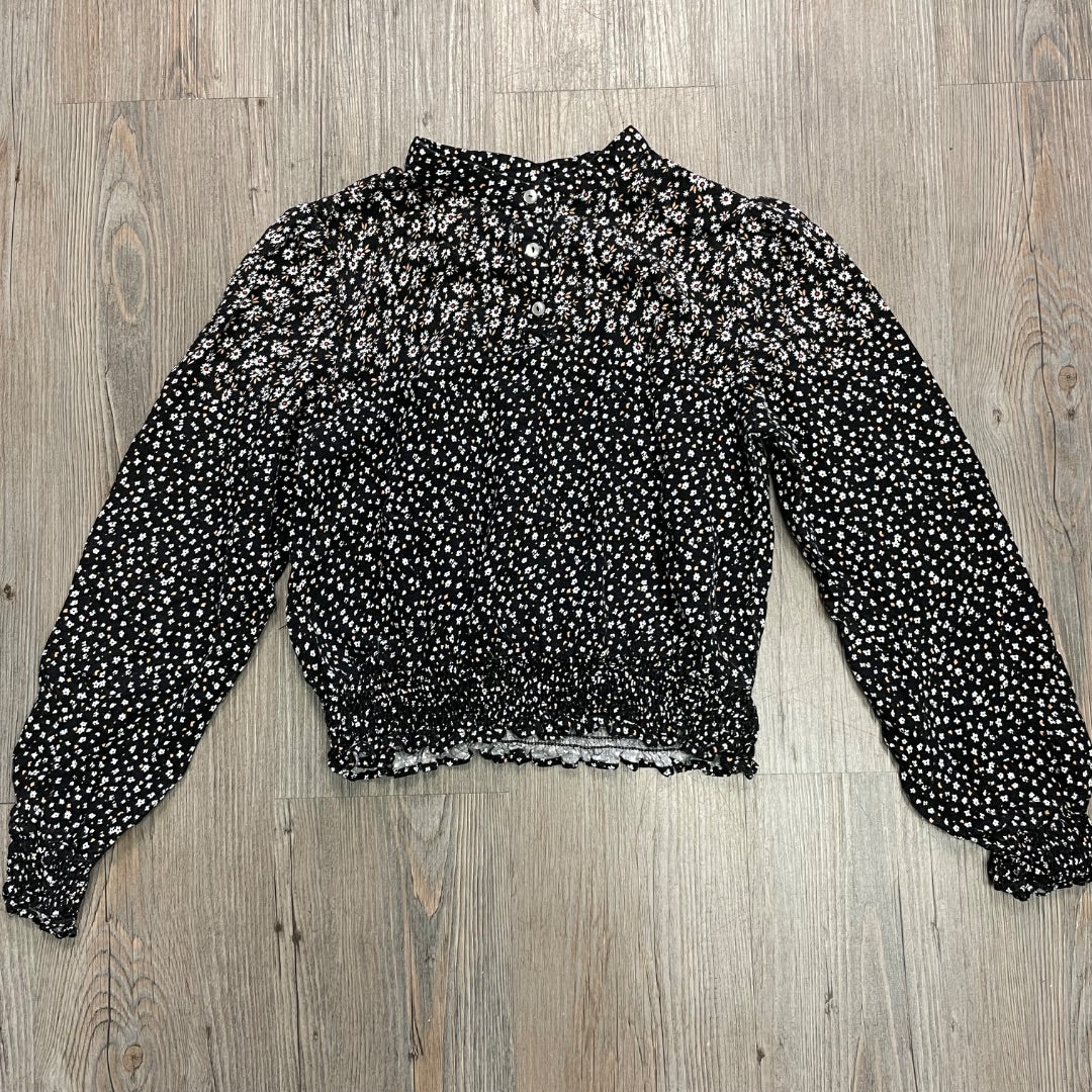 Floral Mayoral LS Blouse, 12Y