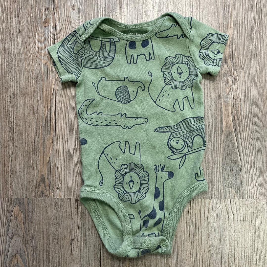 Green Carters SSL Onesie, 3-6M