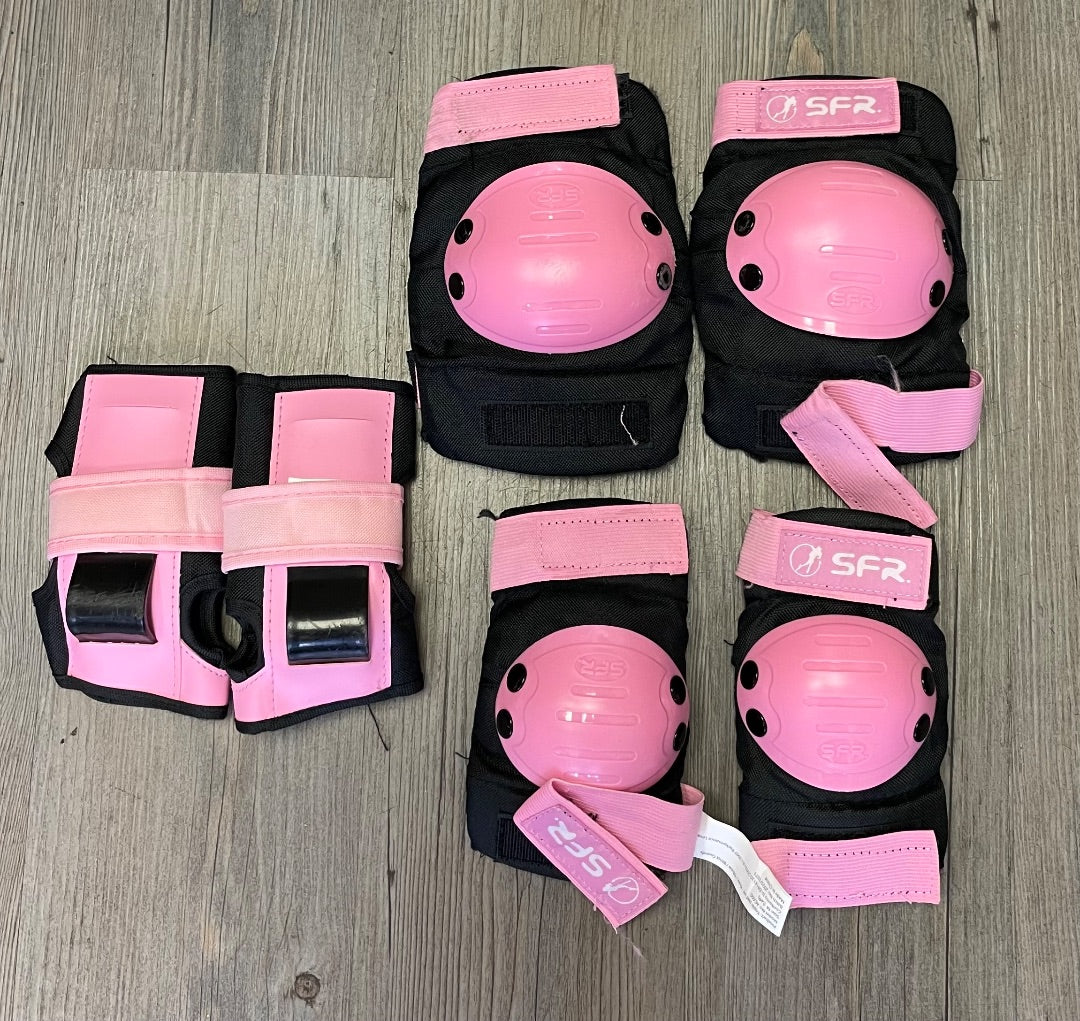 Pink SFR Protective Sport Gear, Medium Youth