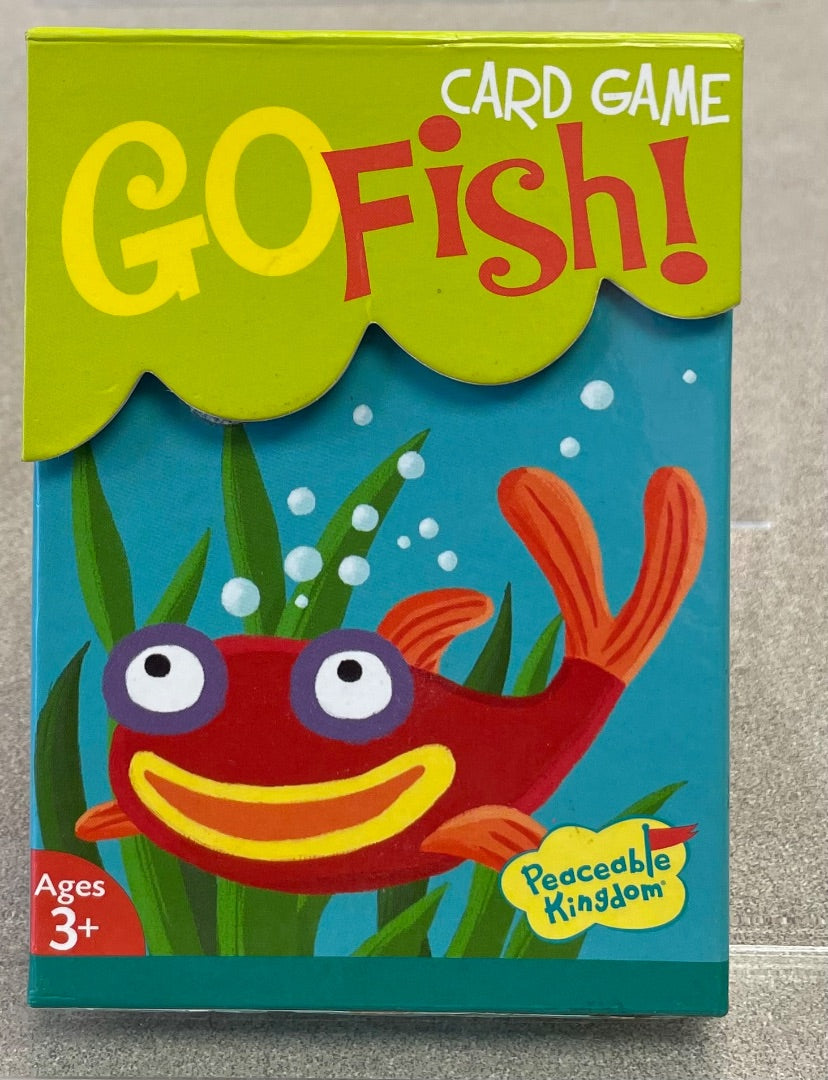 Multi Colour Peaceable Kingdom Go Fish Card Game, 3Y