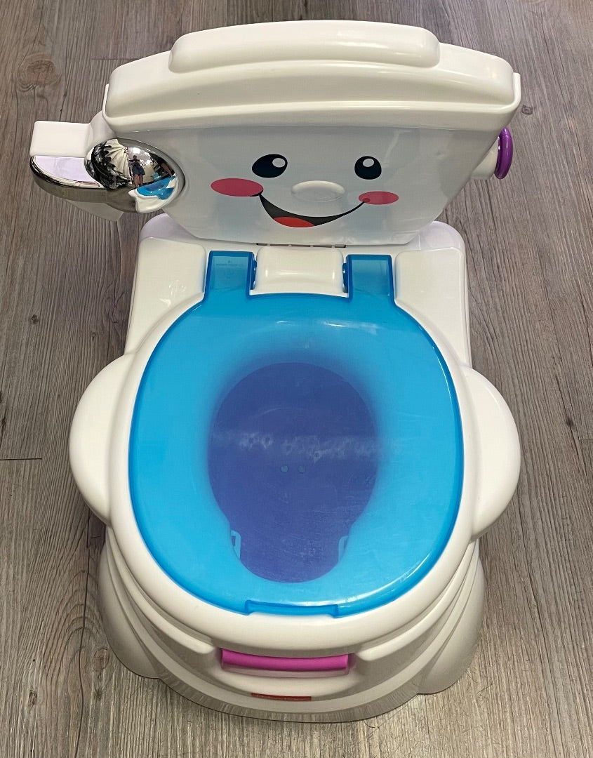 White Fisher Price Cheer For Me Potty, 24M