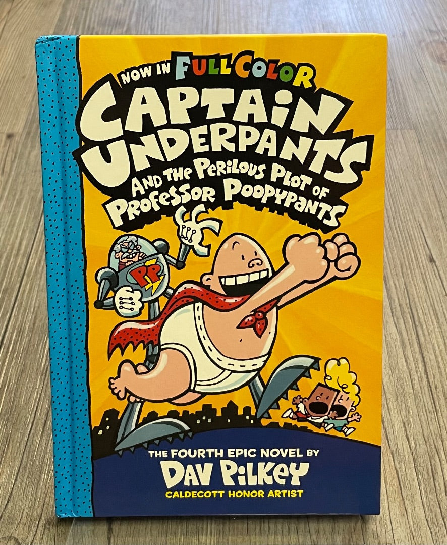 Multi Colour Captain Underpants #4, Hardcover