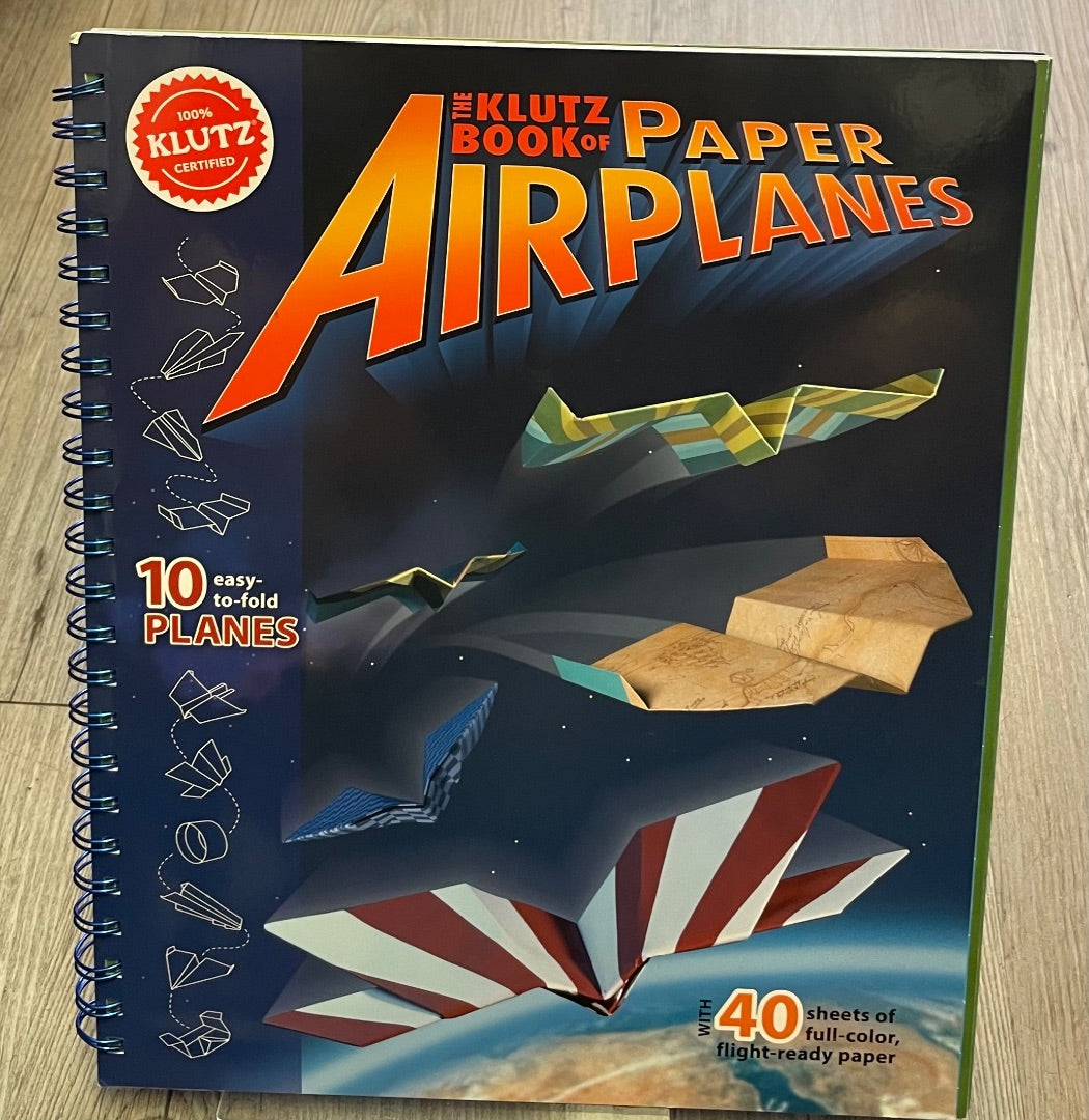 Multi Colour Klutz Paper Planes, 7Y+