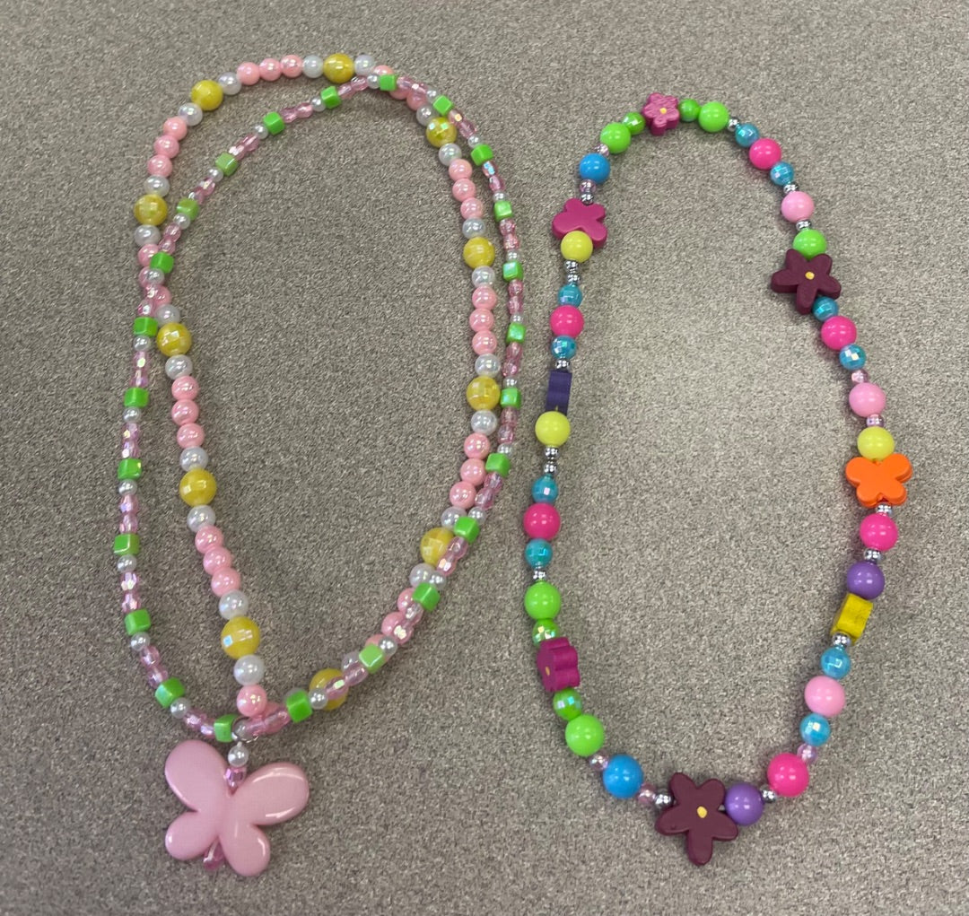 Multi Colour Kids Necklace, Pre-owned