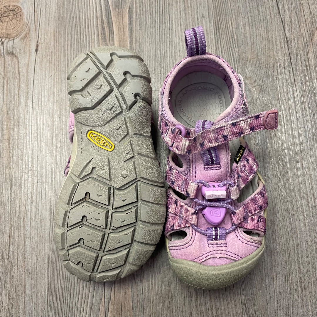 Purple Keen Sandals, 9T
