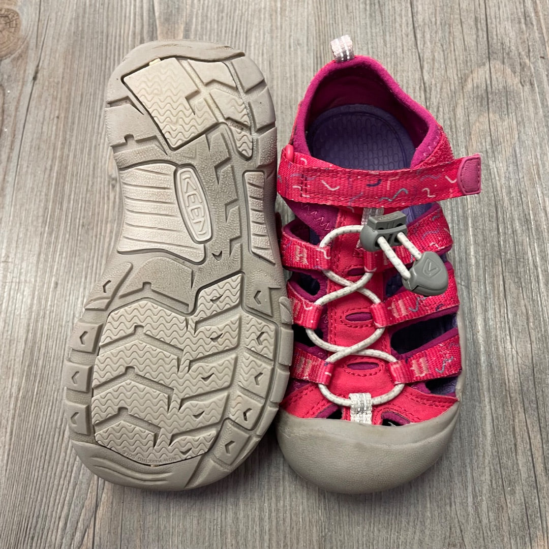 Pink Keen Sandals, 12Y