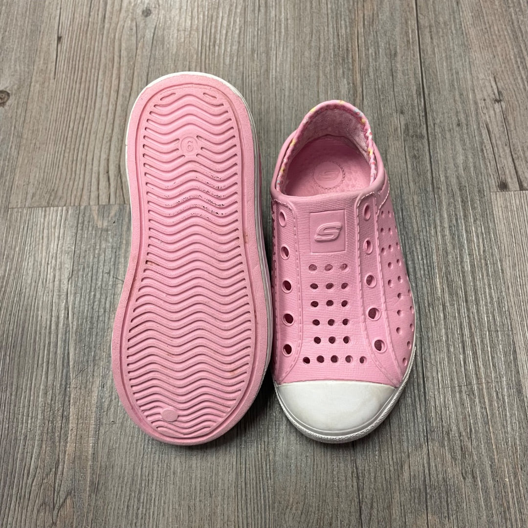Pink Skechers Slip On sandals Guzman, 9T