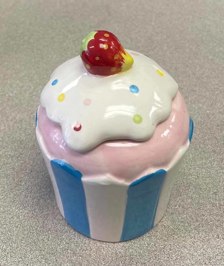 Multi Colour Cupcake Porcelaine, Pre-owned