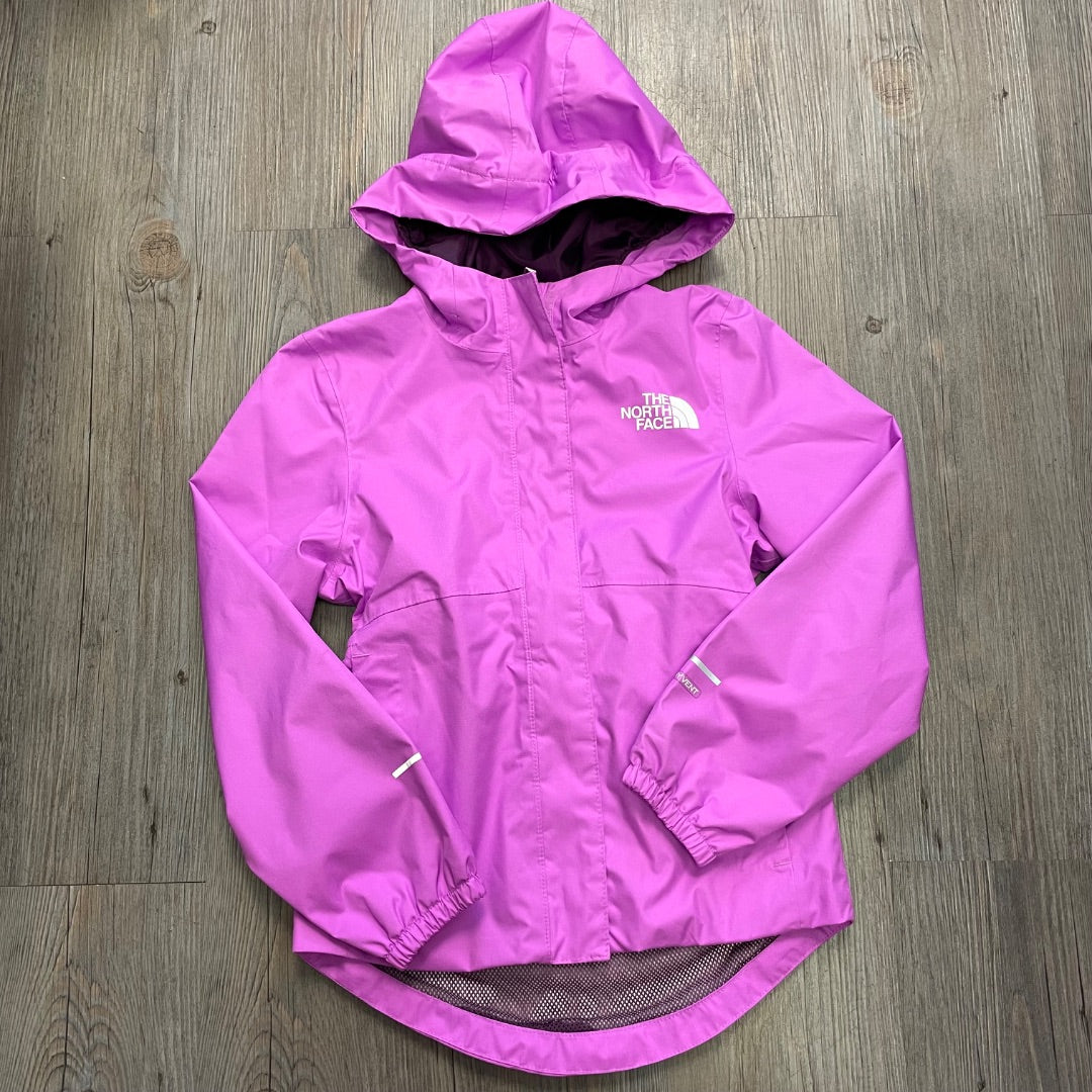 Pink North Face Rain Jacket, 6Y