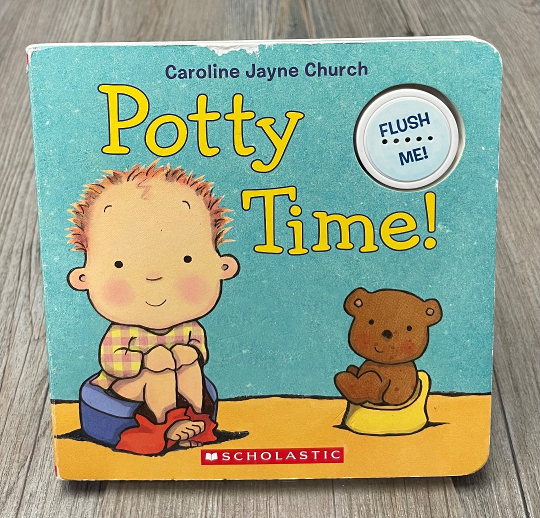 Multi Colour Scholastic Potty Time, Boardbook