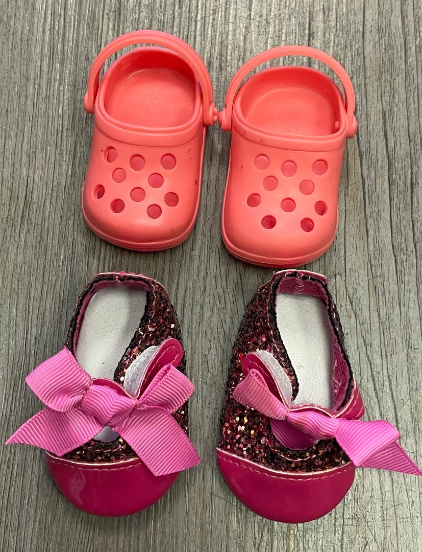 Multi Colour Our Generation Clog/Shoes, 18 inch Doll