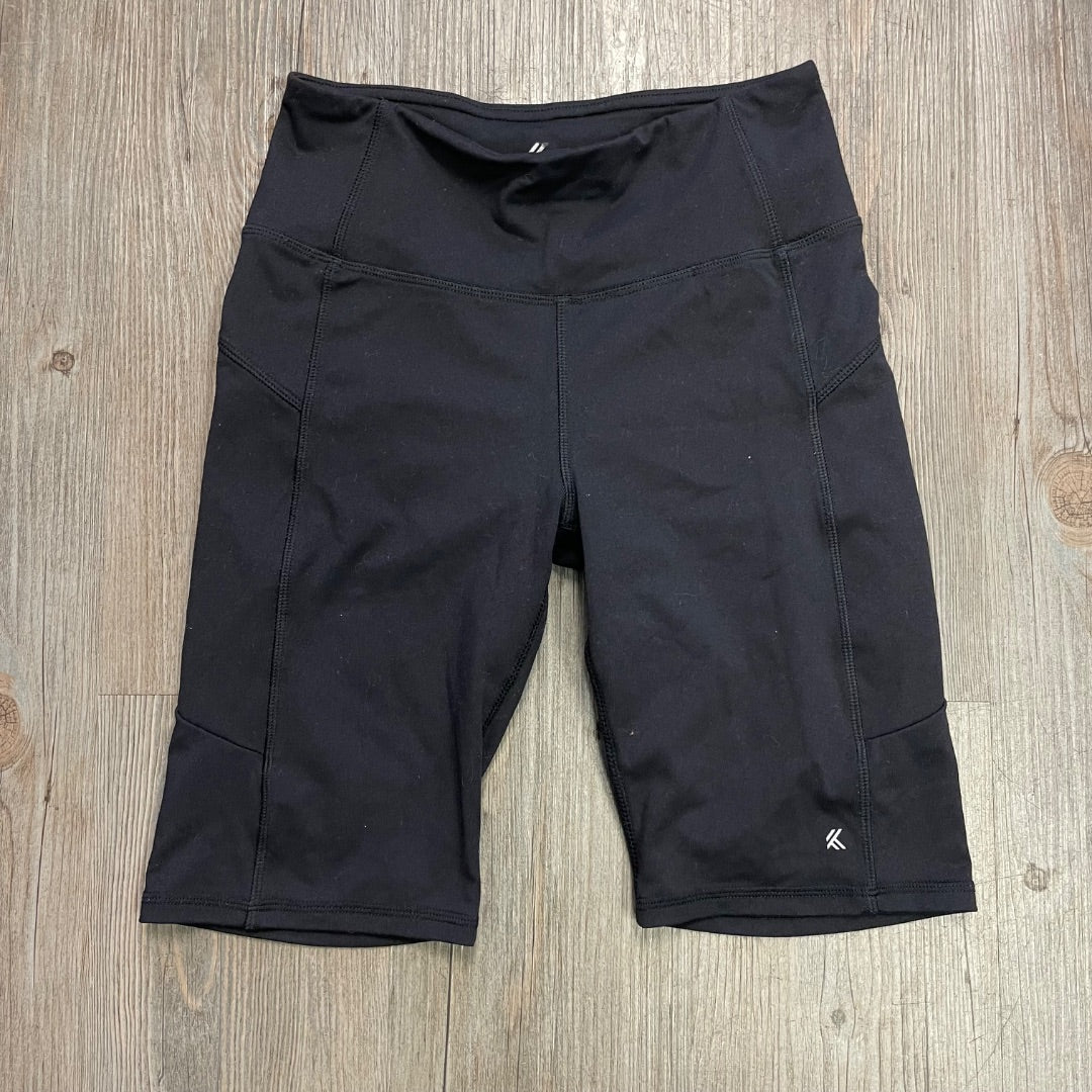 Black Kyodan Bike Shorts, 10-12Y