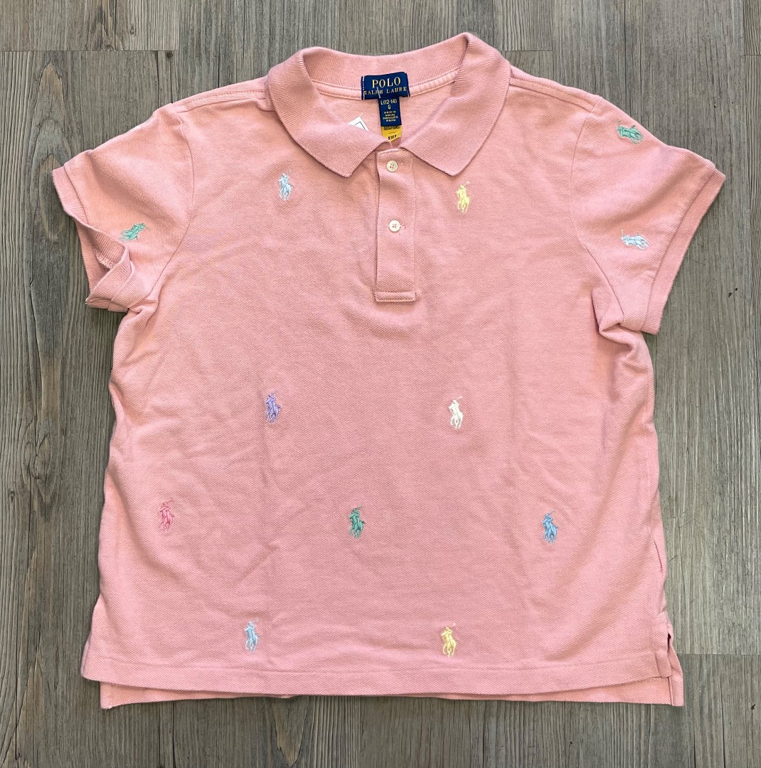 Pink Ralph Lauren Polo, 12-14Y