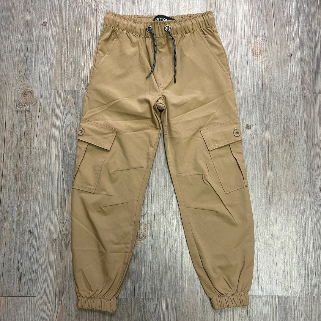 Brown Jamplay Jogger pants, 6Y