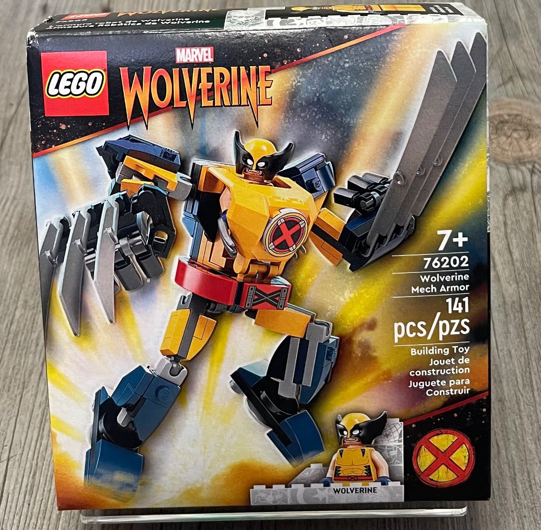 Multi Colour Marvel Wolverine Lego, 7Y+