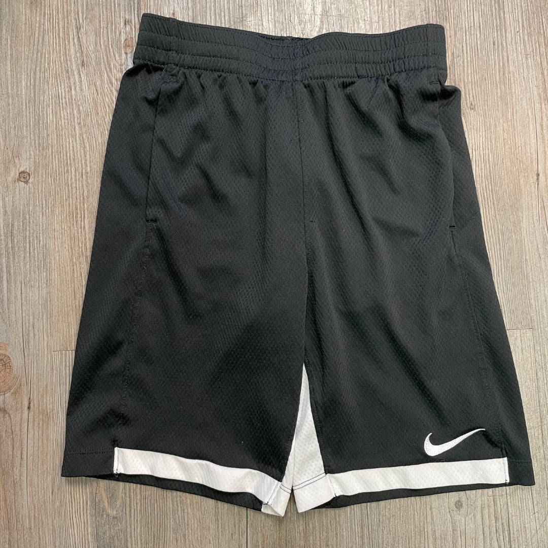 Black Nike Active Shorts, 10-12Y