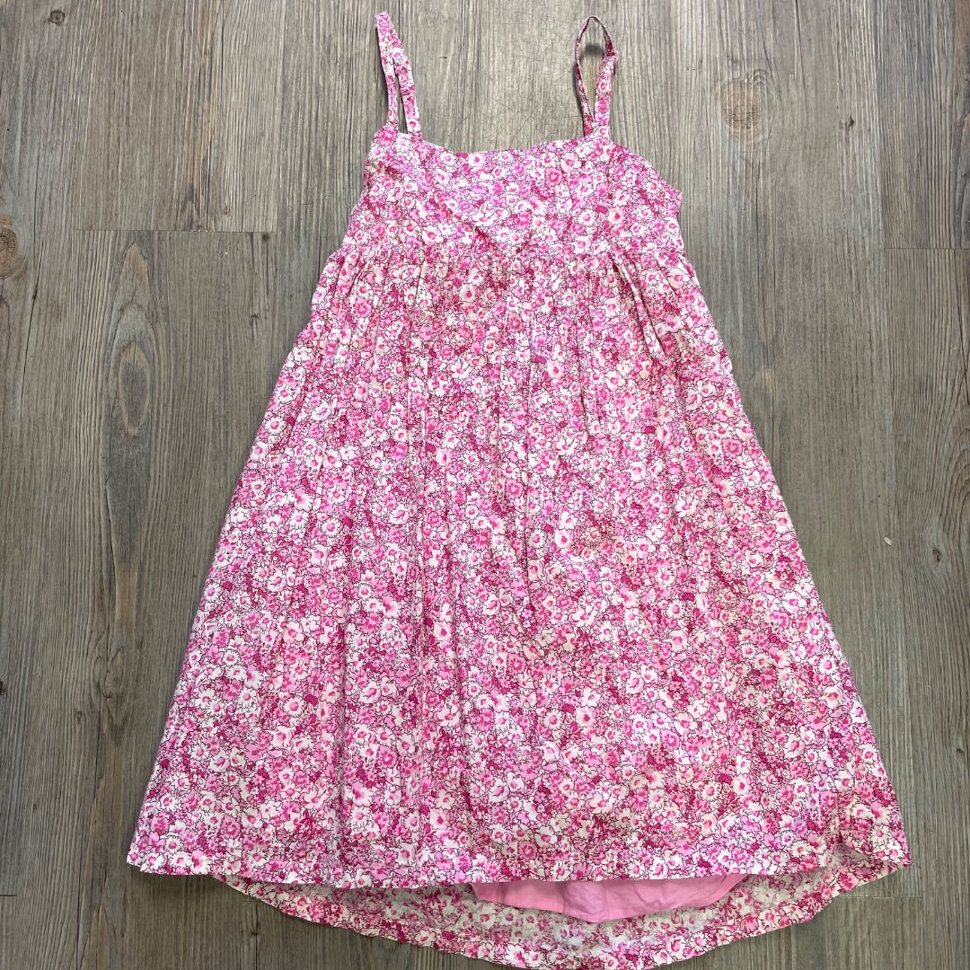 Floral Pink Gap Summer Dress, 6-7Y