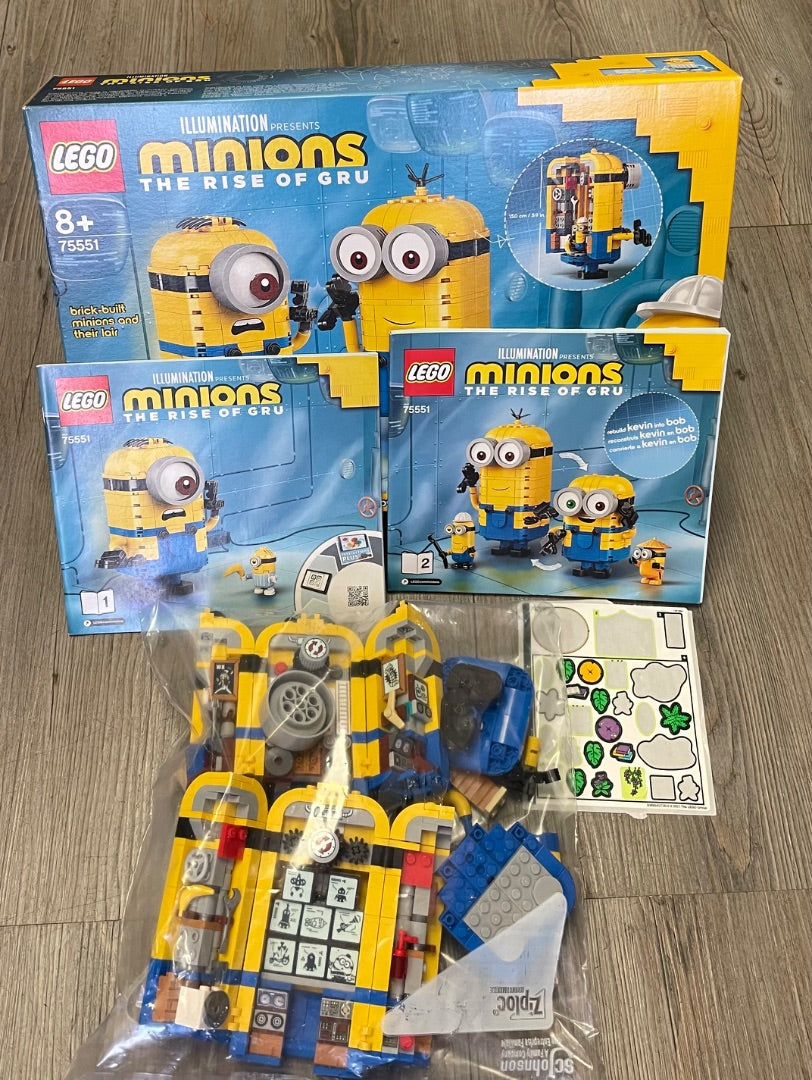 Multi Colour Lego Minions The Rise Of Gru Lego 75551, 8Y+