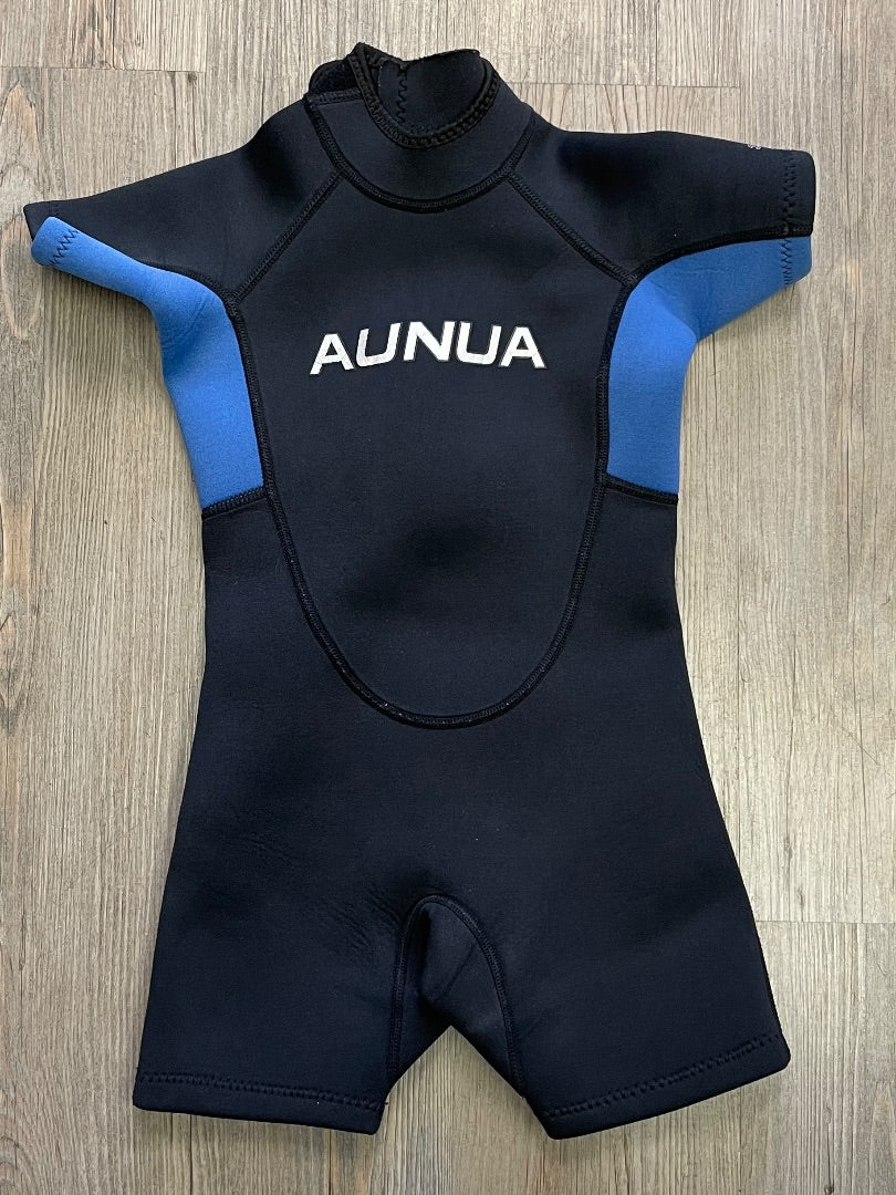 Black Aunua Wetsuit, 6Y