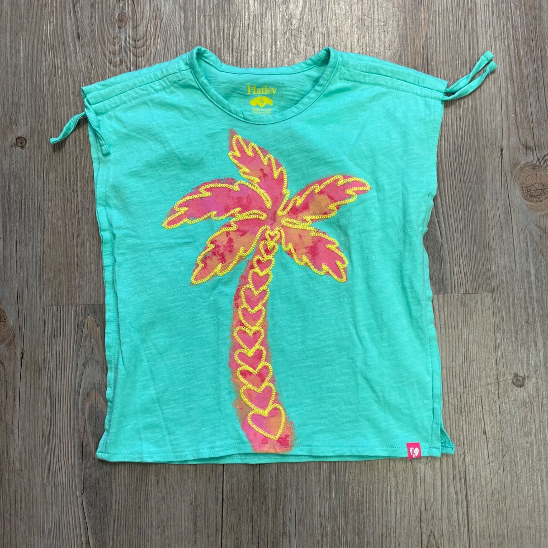 Palm Tree Print Hatley T-Shirt, 5Y