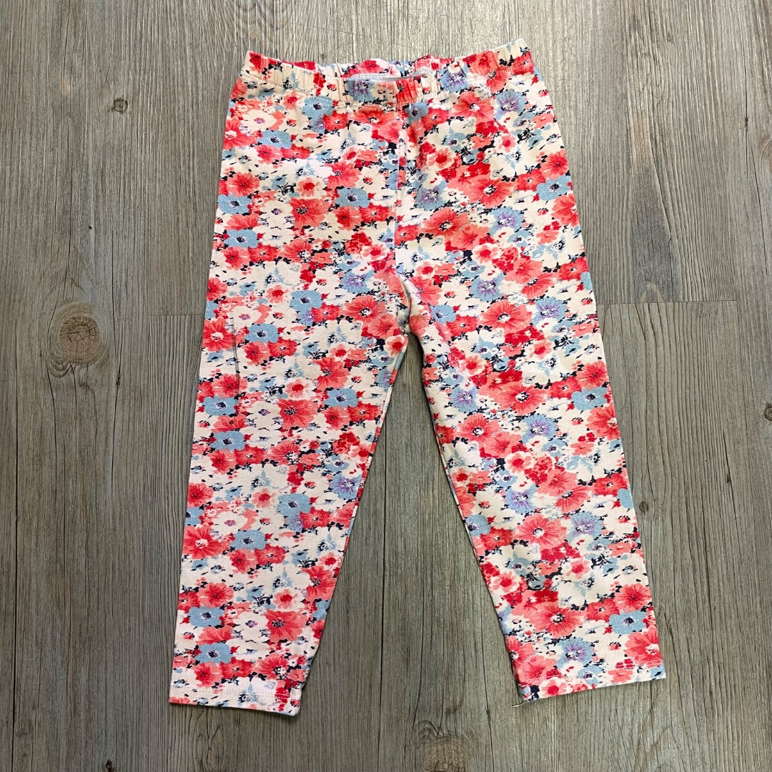 Floral Pipa & Julie Capri Legging, 6Y