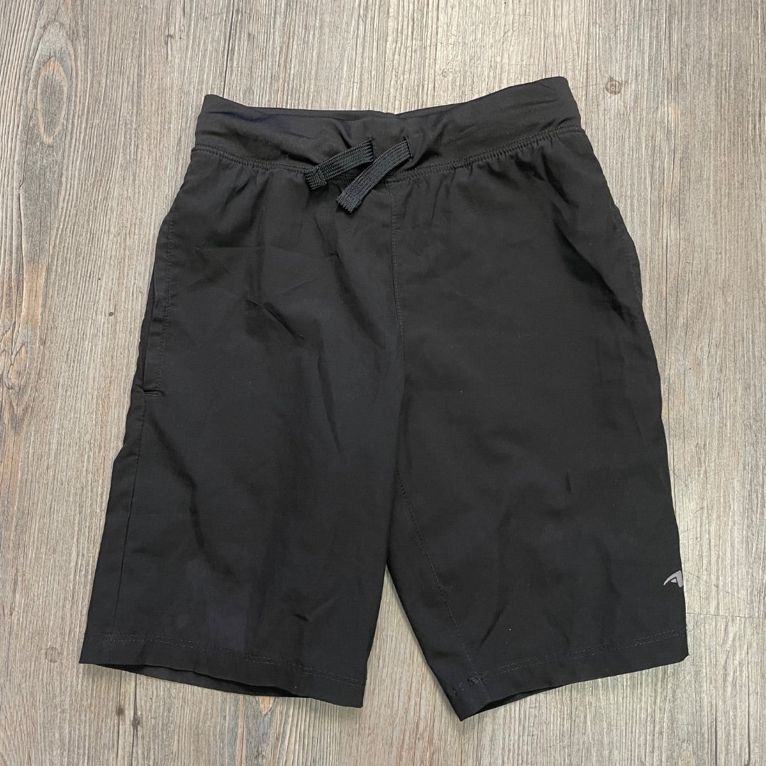 Black Athletic Works Active Shorts, 7-8Y