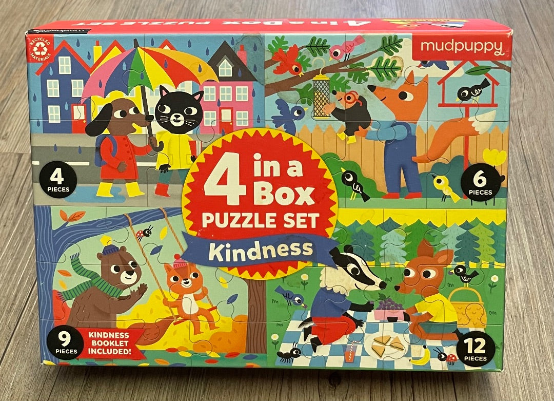 Multi Colour Mudpuppy 4 Floor Puzzle, 2Y+