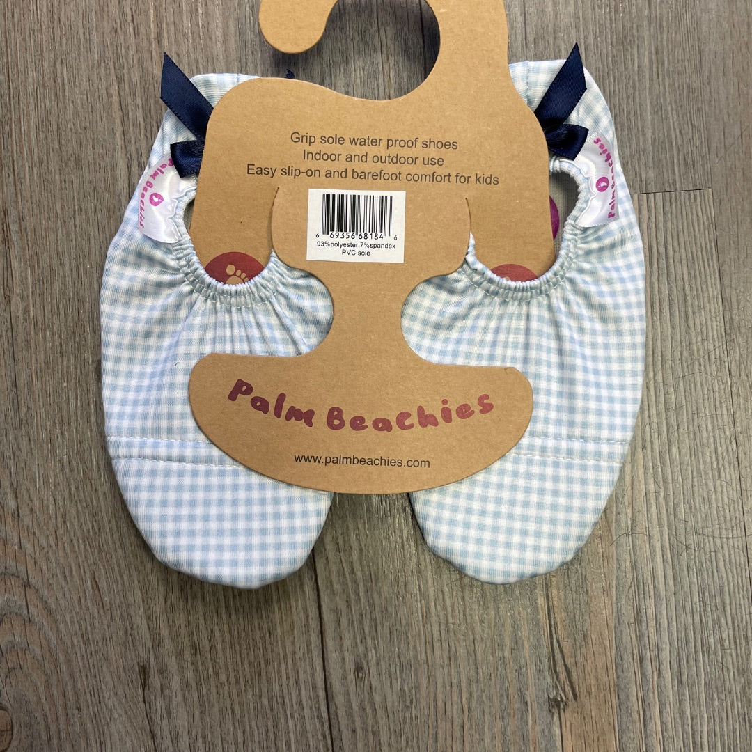 Gingham Palm Beachies Water Shoes, 8-9T