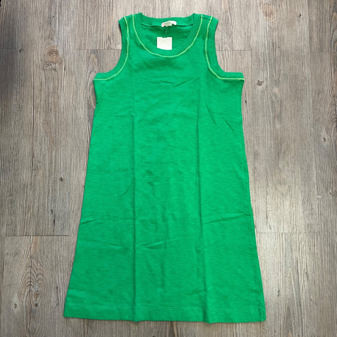Green Crewcuts Sleeveless Dress, 10Y
