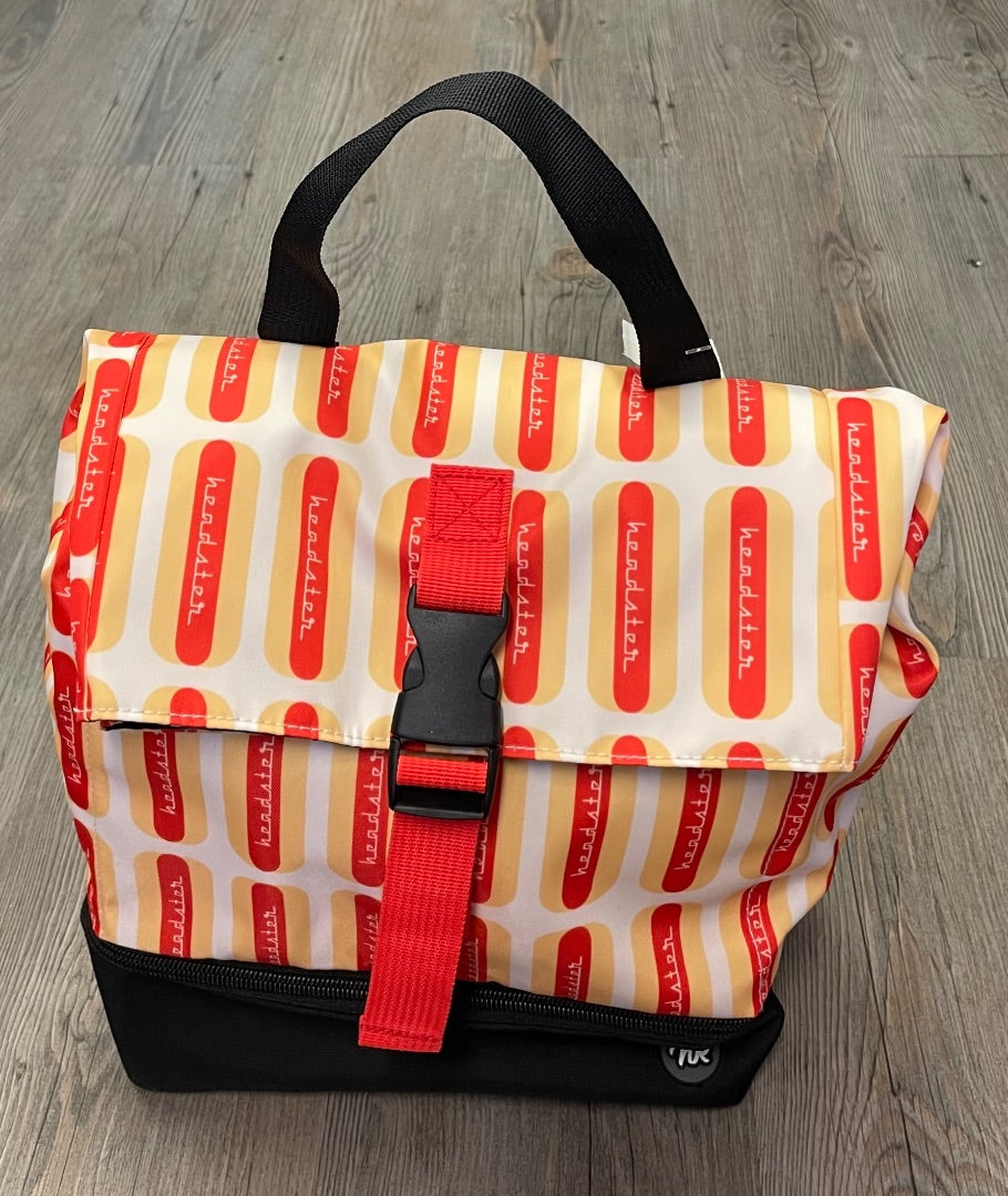 Pastel Yellow Headster Lunch Bag, One Size
