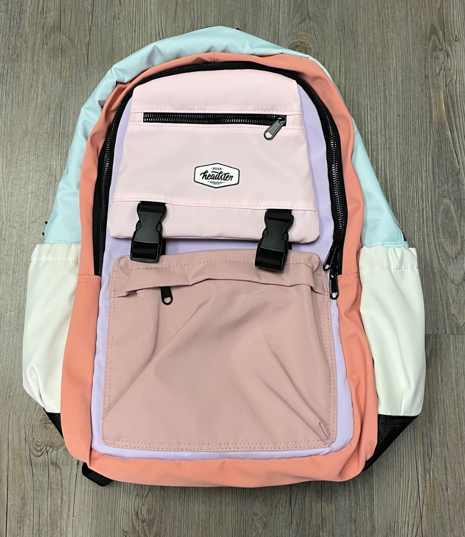 Color Block 26L Pink Marshmallow Headster Back Pack, One Size