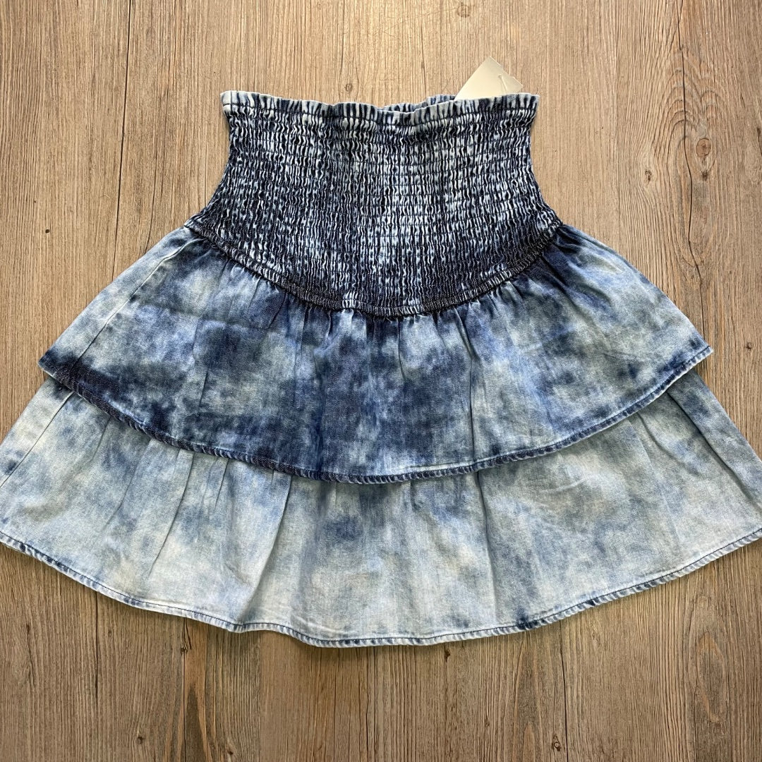Blue Chambray Skirt, Small